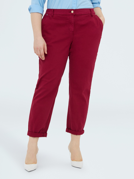 Chino-Hose aus Baumwolle