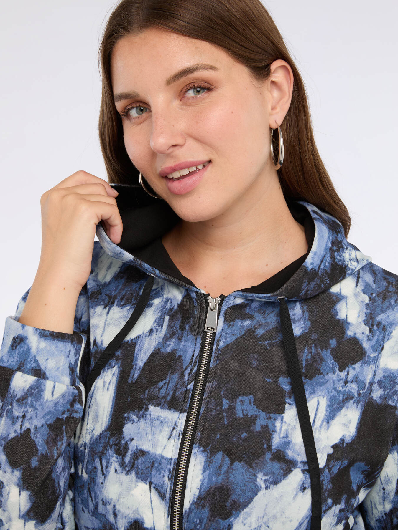 Kapuzenjacke mit Rei&szlig;verschluss image number 3