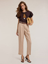 T-shirt with ruffle sleeves image number 3