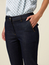 Regular jeans with rhinestones image number 2