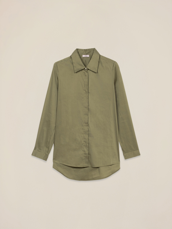 Camicia in popeline
