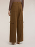 Pantalon cargo en flanelle mélangée laine image number 1