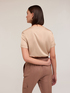 Basic satin t-shirt image number 1