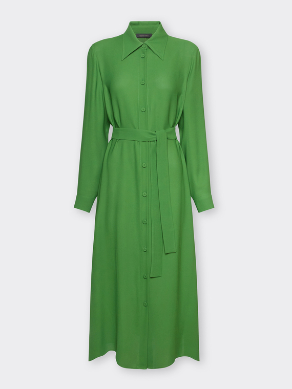 Robe chemise avec ceinture
