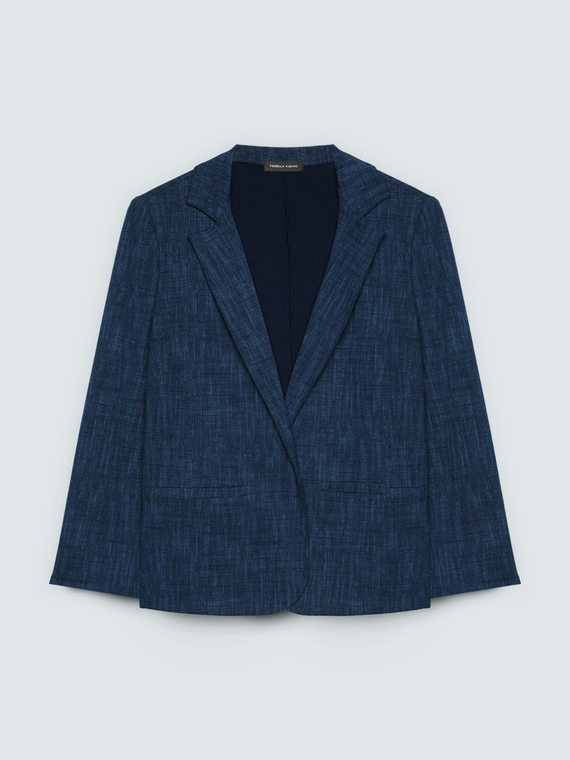 Blazer aus Punto Milano
