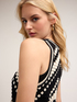 Vestito corto in maglia crochet image number 0