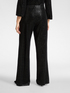 Pantalon palazzo en chenille laminée image number 1