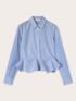 Camicia a righe con volant image number 4
