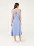 Robe sans manches en satin image number 1