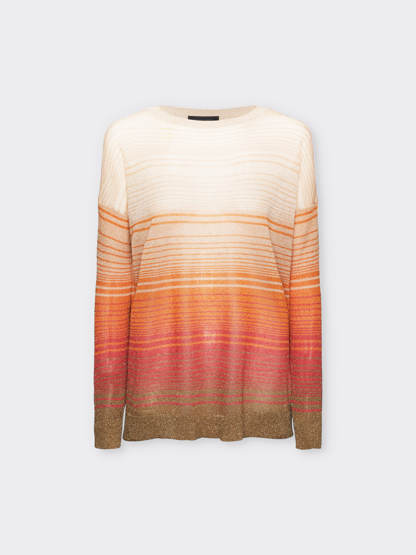 Top with nuanced stripes image number 4