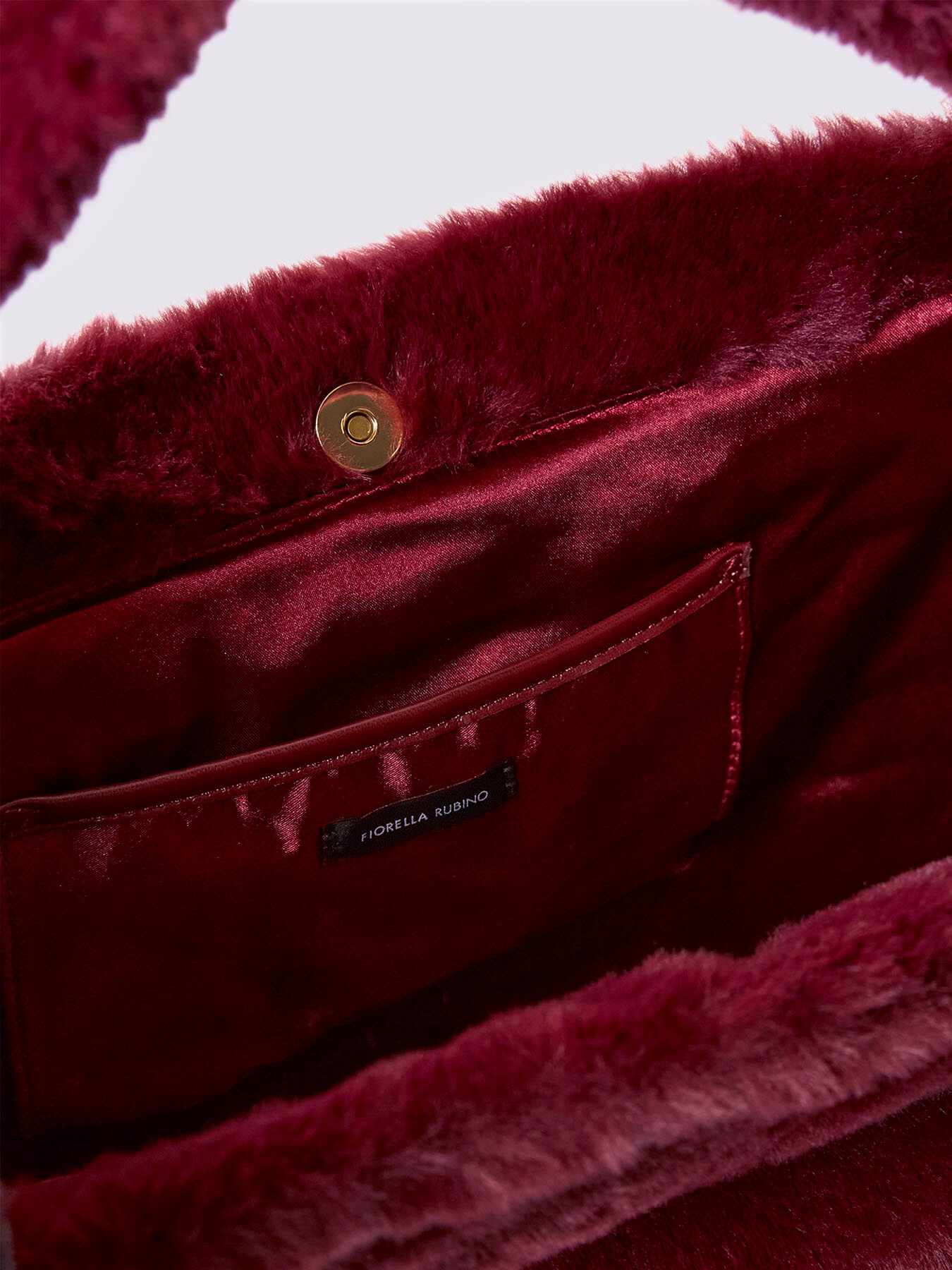 Plush shoulder bag image number 4