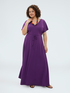 Pretty jersey dress with drawstring waist image number 2