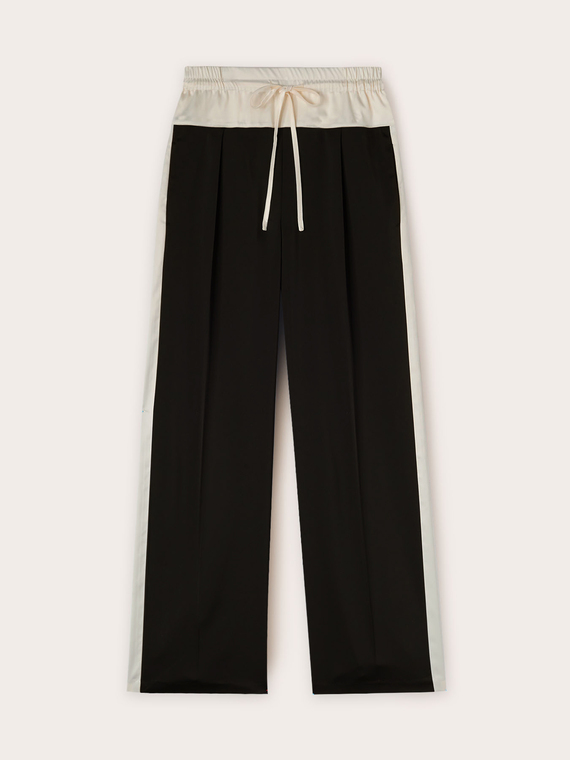 Joggers bicolor fluidi