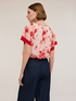 Blusa in georgette con stampa chinè image number 1