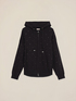 Cardigan à capuche et poches plaquées image number 4