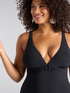 Maillot de bain une pièce détail anneaux image number 3