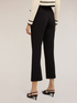 Kick flare trousers in polyviscose image number 1