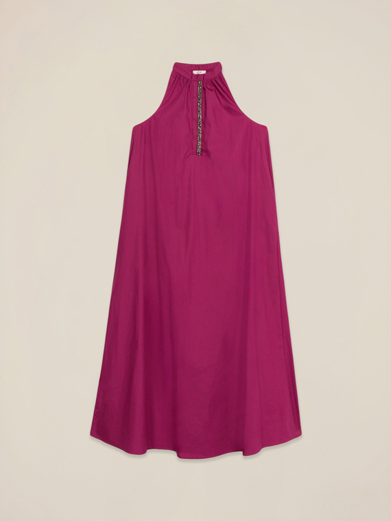 Rochie lungă din poplin