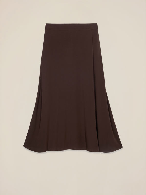 A-line skirt in viscose