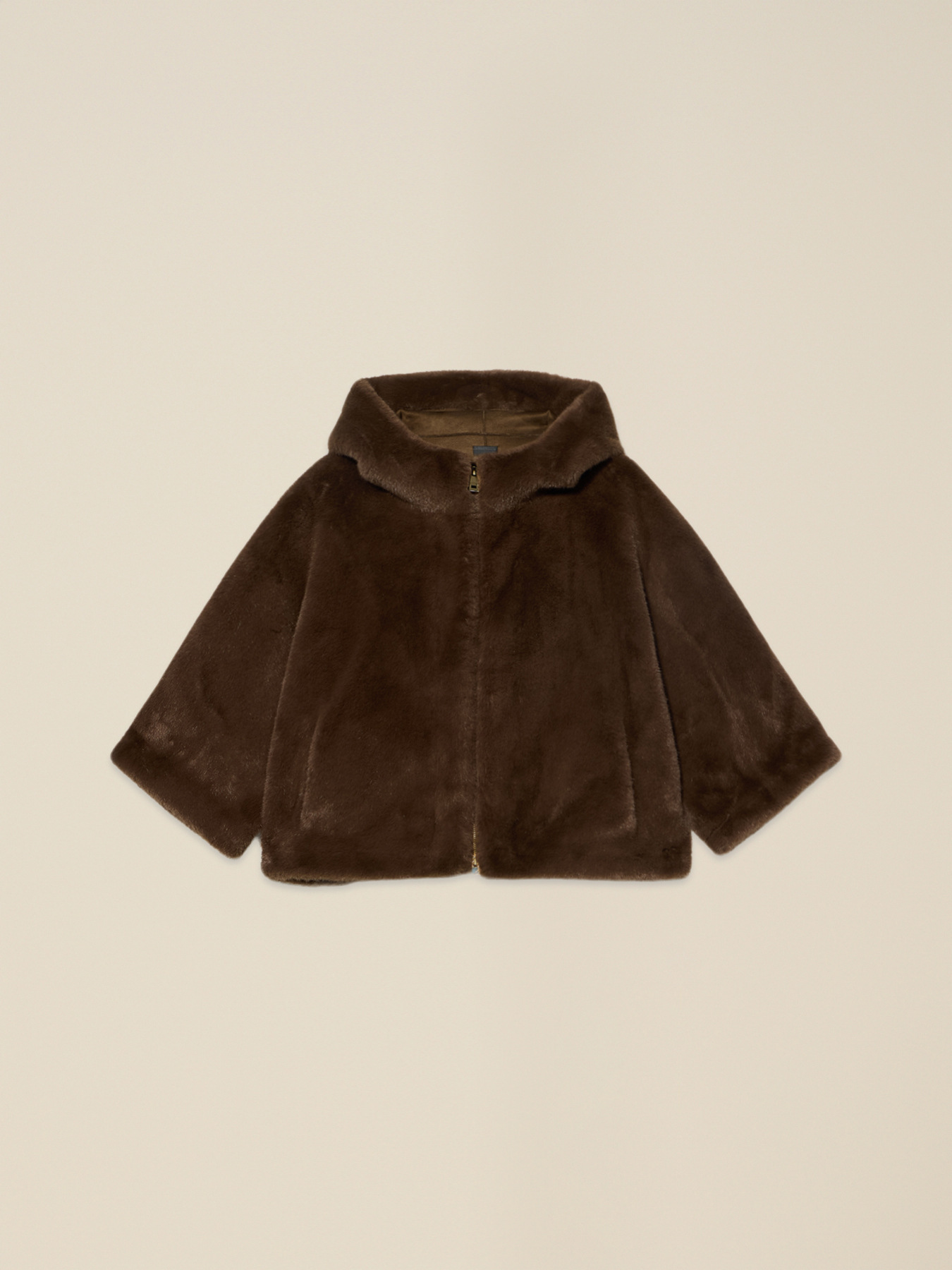 Short hooded cape image number 3