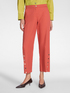 Pantaloni in gabardina con bottoni image number 2
