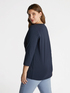 T-Shirt mit Blumendruck und Pailletten image number 1