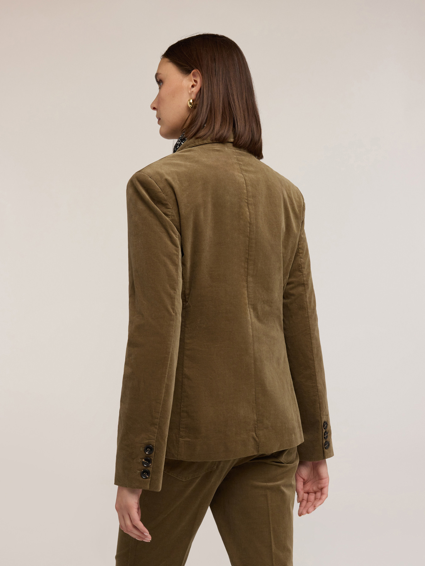 Cotton corduroy blazer image number 1