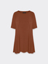 Langes T-Shirt aus Crêpe-Jersey image number 4