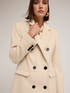 Manteau croisé en drap de laine mélangée image number 3
