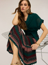Jupe en tricot motif chevron image number 3