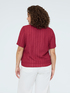 T-Shirt aus geripptem Jersey image number 1