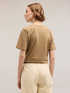 T-shirt with butterfly brooch image number 1