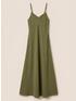 Rochie lungă lingerie din satin image number 4