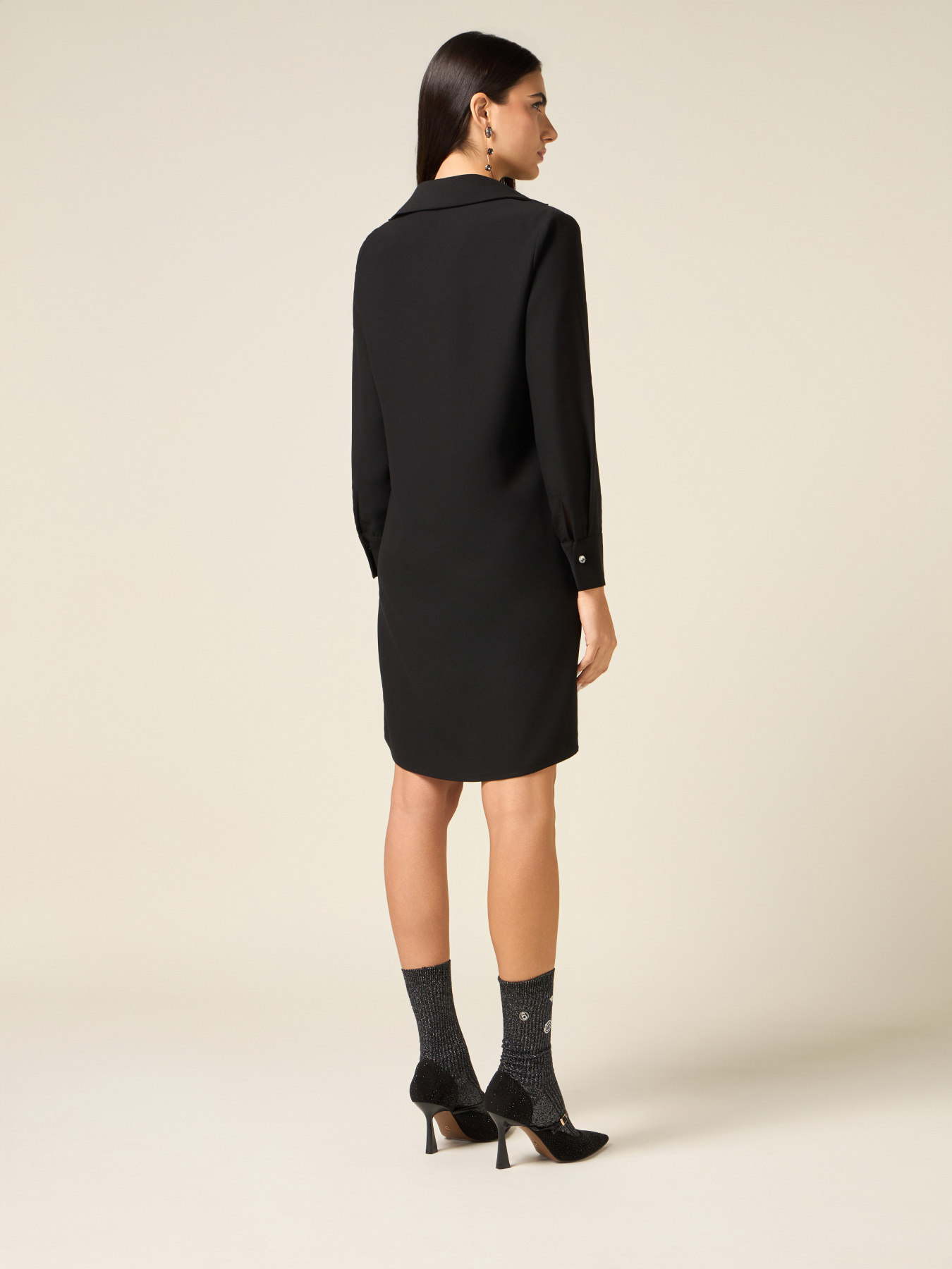 Vestito con nastro gioiello image number 1