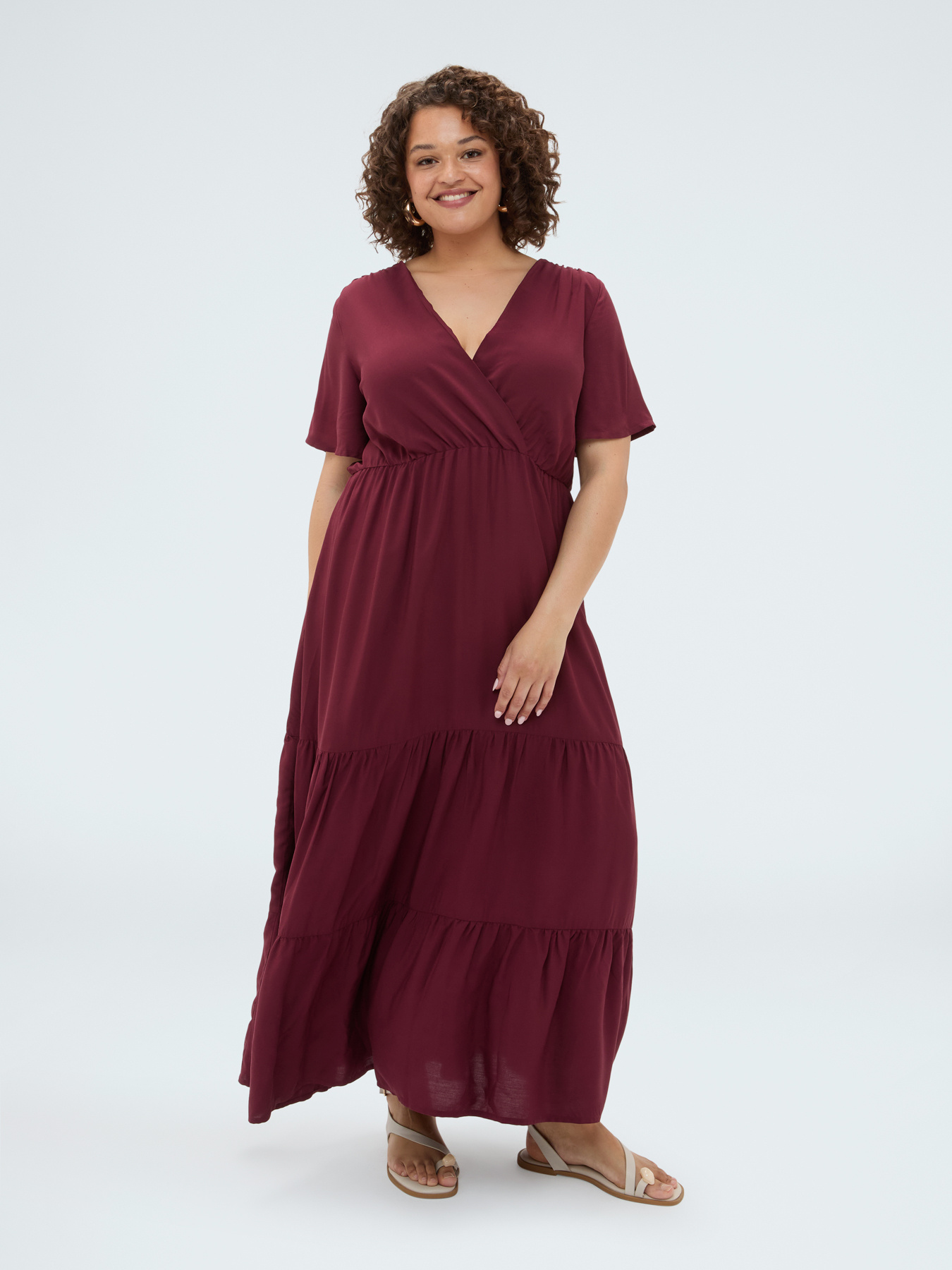 Langes Smile-Kleid aus Viskose image number 0