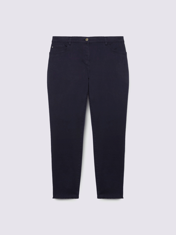 Skinny-Hose aus Baumwollmischung