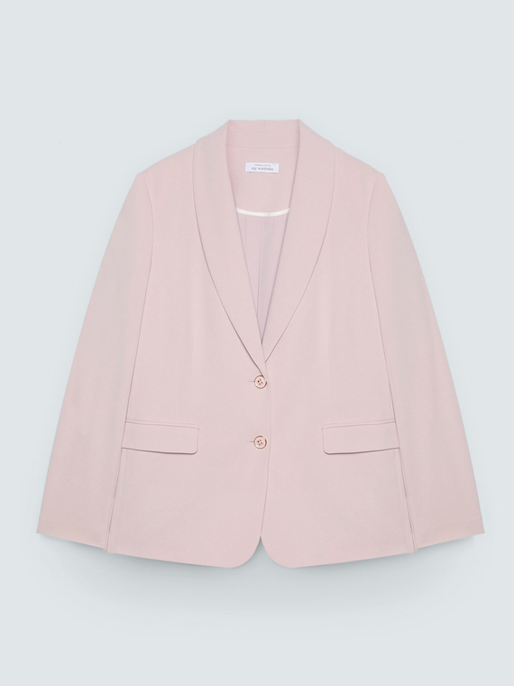 Fitted blazer in stretch fabric
