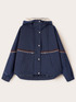 Nylon jacket with hood image number 5