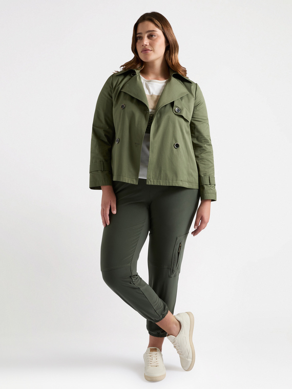 Cargohose aus Jersey