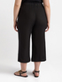 Pantaloni in lino e jersey con lacci image number 1