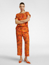 Printed trousers image number 0