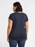 Bluse aus Satin und Jersey image number 1