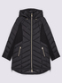 Lange gesteppte Daunenjacke mit Kapuze image number 4