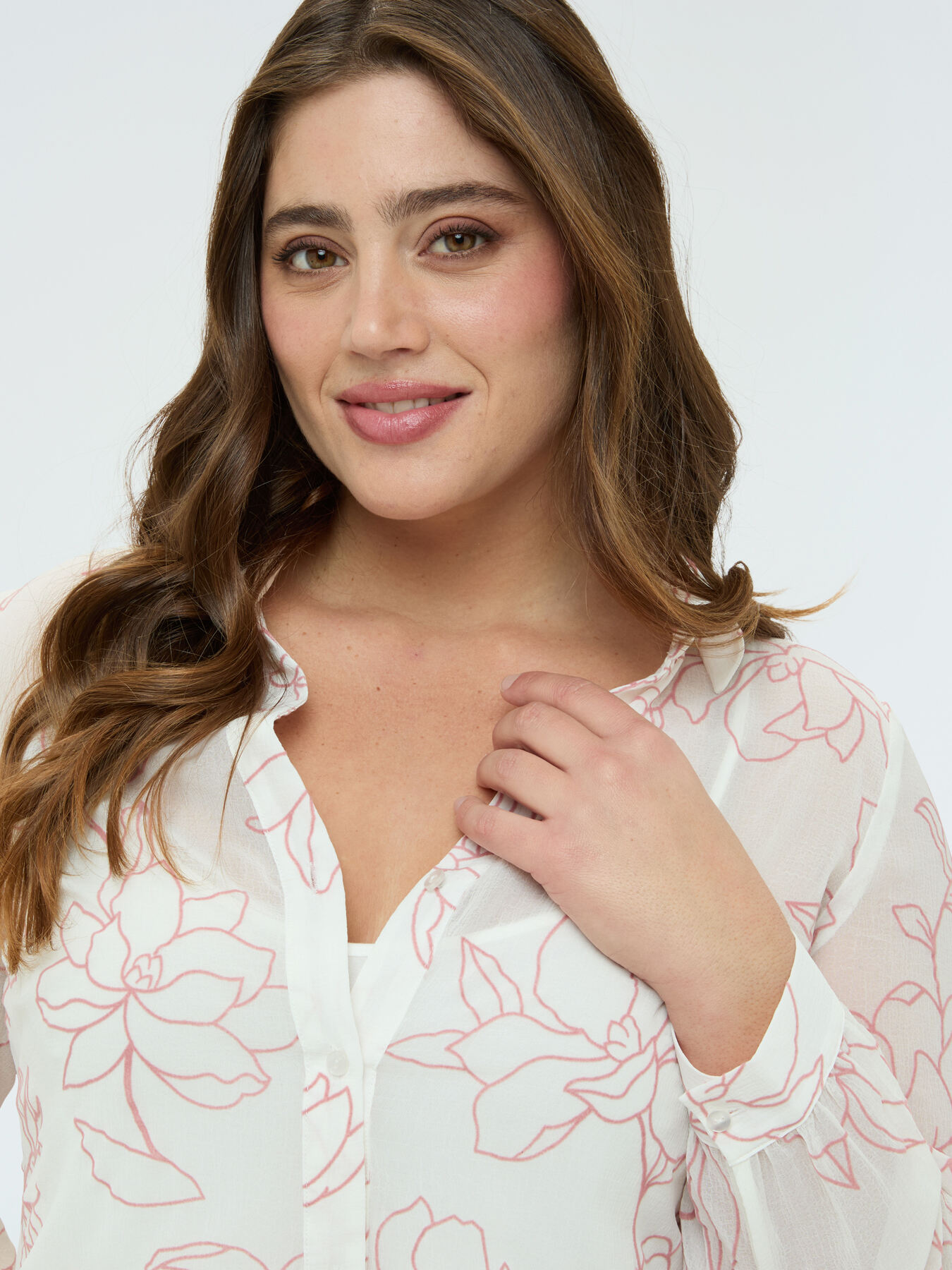 Floral print shirt image number 3