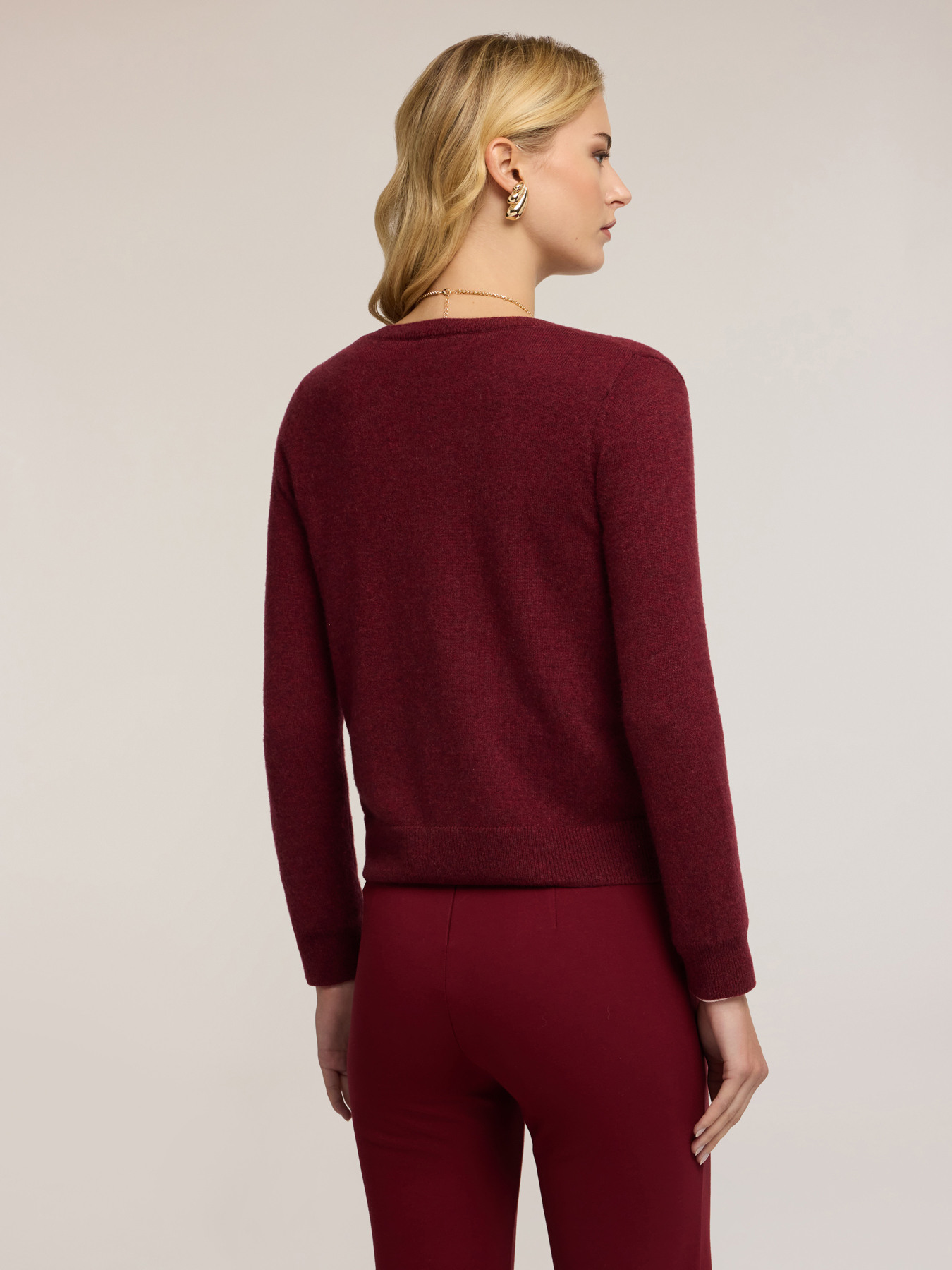 Strickjacke aus 100 % Kaschmir image number 1