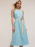 Vestito flare fantasia a pois image number 2