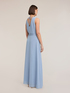 Long dress in georgette image number 1