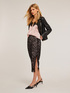 Satin-Dessous-Top mit Spitzenbesatz image number 3