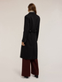 Manteau croisé en drap de laine mélangée image number 1