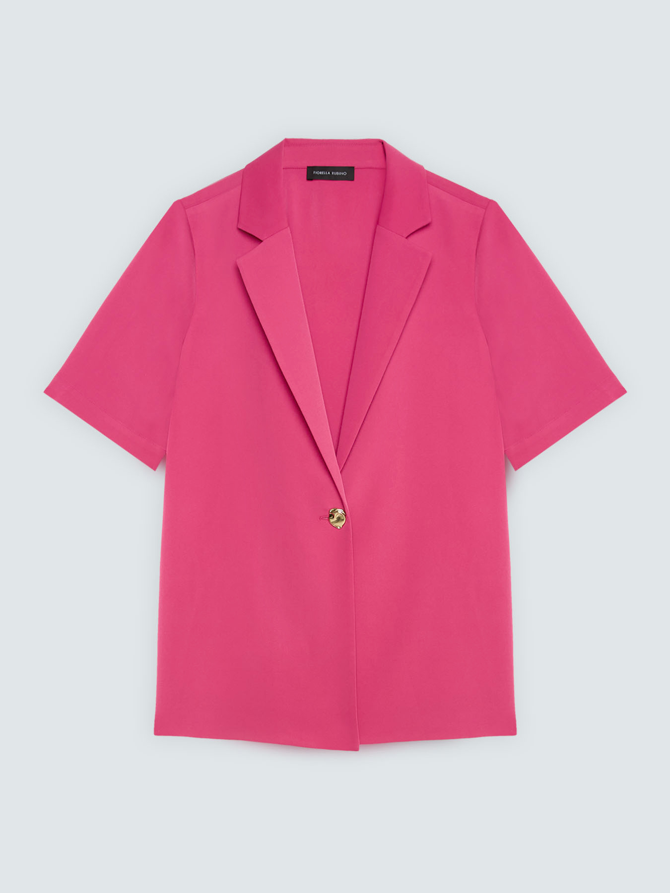 Blazer fluide avec bouton bijou image number 0